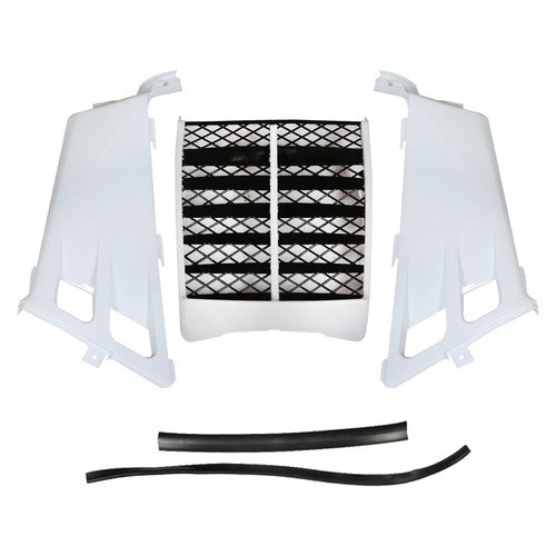 DURAFORCE Plastic Gas Tank Side Cover & Grill For Yamaha Banshee 350 1987-1998 1999-2006
