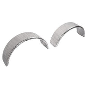 DURAFORCE 2-Pack 14 Gauge Aluminum Diamond Plate Round Trailer Cargo Fender 9" X 31" X 15"