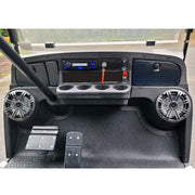 DURAFORCE Golf Cart Speaker Pods ABS For 1994-Up EZGO TXT For 627153 Pair Speaker Stands