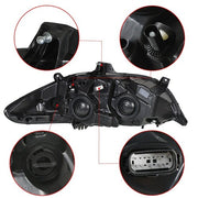 DURAFORCE For Ford Fusion 2013 2014 2015 2016 Headlight Headlamps Clear Halogen Passenger