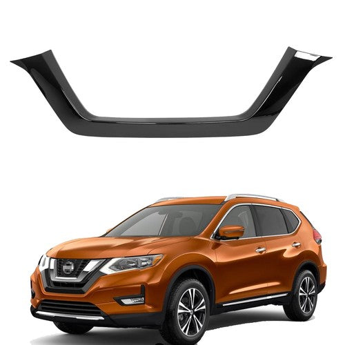 DURAFORCE Front Bumper Grille Black Trim Molding For Nissan Rogue 2017 2018 2020