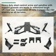 DURAFORCE 6" Double A-Arm Lift Kit For Club Car Precedent/Tempo Golf Cart 2004+ Elec/Gas