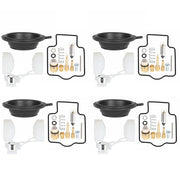 DURAFORCE FOR KAWASAKI Zx6R Zx600 ZZR600 4X Carburetor Repair Kit Diaphragm Float