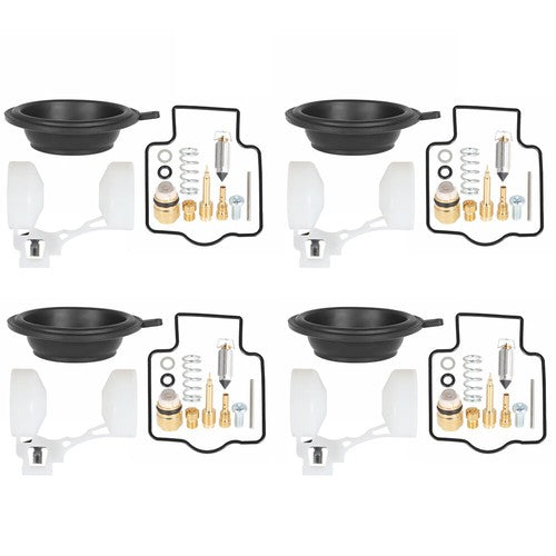 DURAFORCE FOR KAWASAKI Zx6R Zx600 ZZR600 4X Carburetor Repair Kit Diaphragm Float