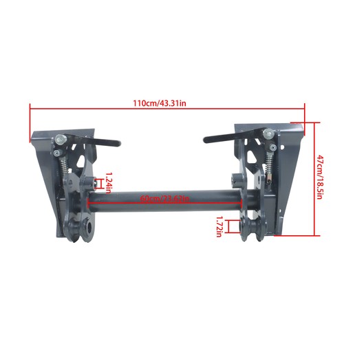 DURAFORCE 7276373 Mounting System Assembly For Bobcat Bob-Tach S590 S530 S570 S550 T550