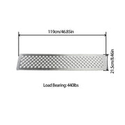DURAFORCE For ATV Motorcycle Aluminum Motorcycle Loading Ramp 47.2" L×8.5" W 880 lbs NEW