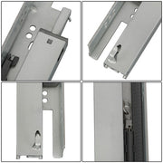 DURAFORCE 1 Pairs Undermount Drawer Slides 15 inch Undermount Soft Close Drawer Slides