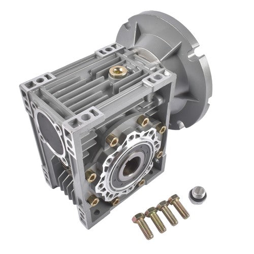 DURAFORCE MRV063 Ratio 100:1 Worm Gear Speed Reducer, 56C Flange 0.57HP Input, Keyed Shaft