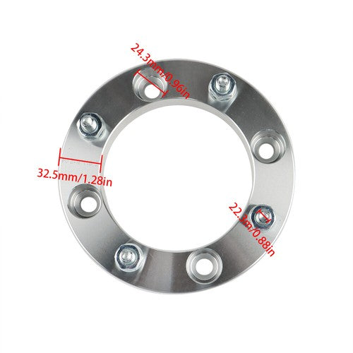 DURAFORCE 4PCS 1" Wheel Spacers 4x137 10x1.25 For Can-Am Commander 1000 800 Outlander ATV