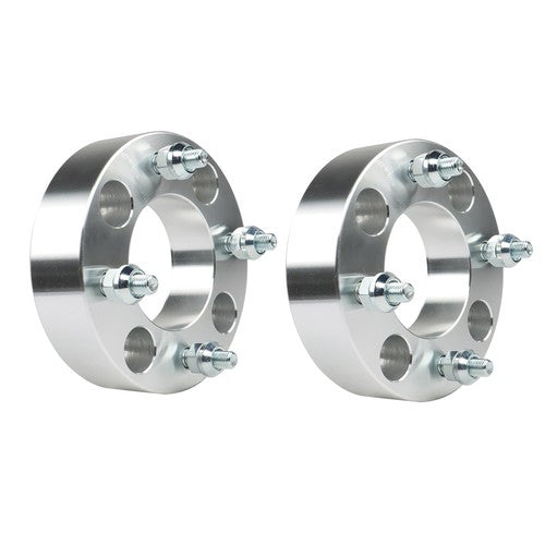 DURAFORCE For Suzuki Silver 2Pcs Wheel Spacers 4x110 1.5" 74mm Hub Bore M10x1.25