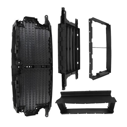 DURAFORCE Radiator Grille Air Shutter Upper+Lower W/O Motor JL3Z8475B For Ford F150 18-20