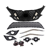 DURAFORCE Front Bumper Grille Set W/Trim Molding & Foglights For Nissan Murano 2015-2018