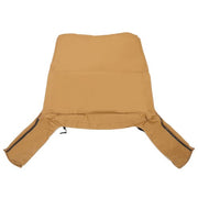 DURAFORCE Beige Soft Top Tinted Back Windows For Jeep Wrangler TJ 97-06 Except Unlimited