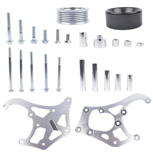 DURAFORCE A/C Air Conditioning Compressor Bracket Kit Fits for LS Truck/SUV LS3/L99 Camaro