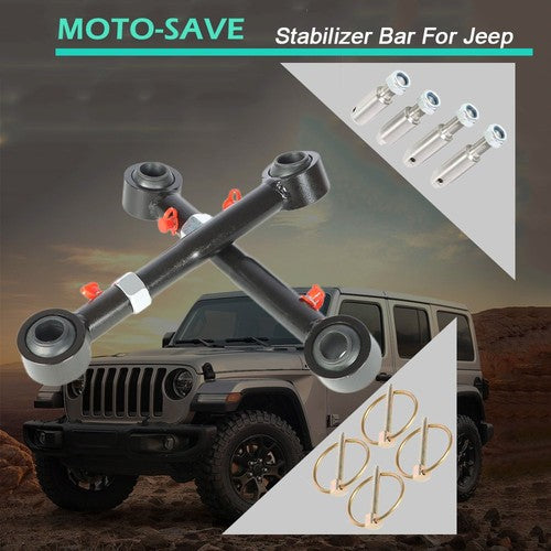 DURAFORCE For 2.5-6" lifts 07-18 Jeep Wrangler Sport Front Sway Bar Links Disconnects
