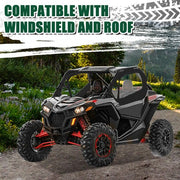 DURAFORCE For Can Am Maverick X MR Turbo R 2025 UTV Soft Upper Door Enclosure Set