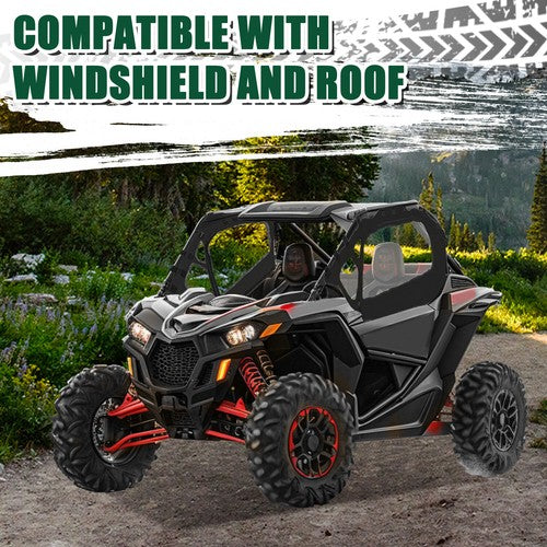 DURAFORCE For Can Am Maverick X MR Turbo R 2025 UTV Soft Upper Door Enclosure Set