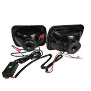 DURAFORCE 7X6" 5x7 7 Colors Change RGB LED Halo Headlights Lamps Driver & Passenger Side