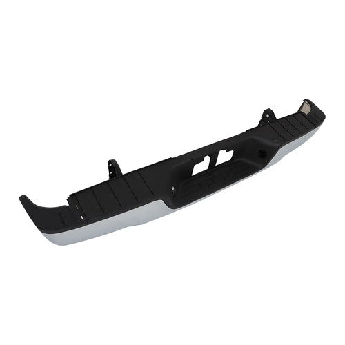 DURAFORCE Fit For Toyota Tundra 2007-2013 Chrome Complete Steel Rear Bumper W/ Hardware