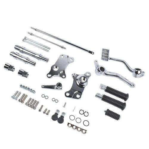 DURAFORCE Forward Controls Shift Linkages Rod Chrome for Harley Sportster 883 XLH883 91-03