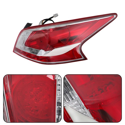 DURAFORCE Passenger Right Side Tail Lamp Assembly LED For Nissan Altima 2013 Replacement