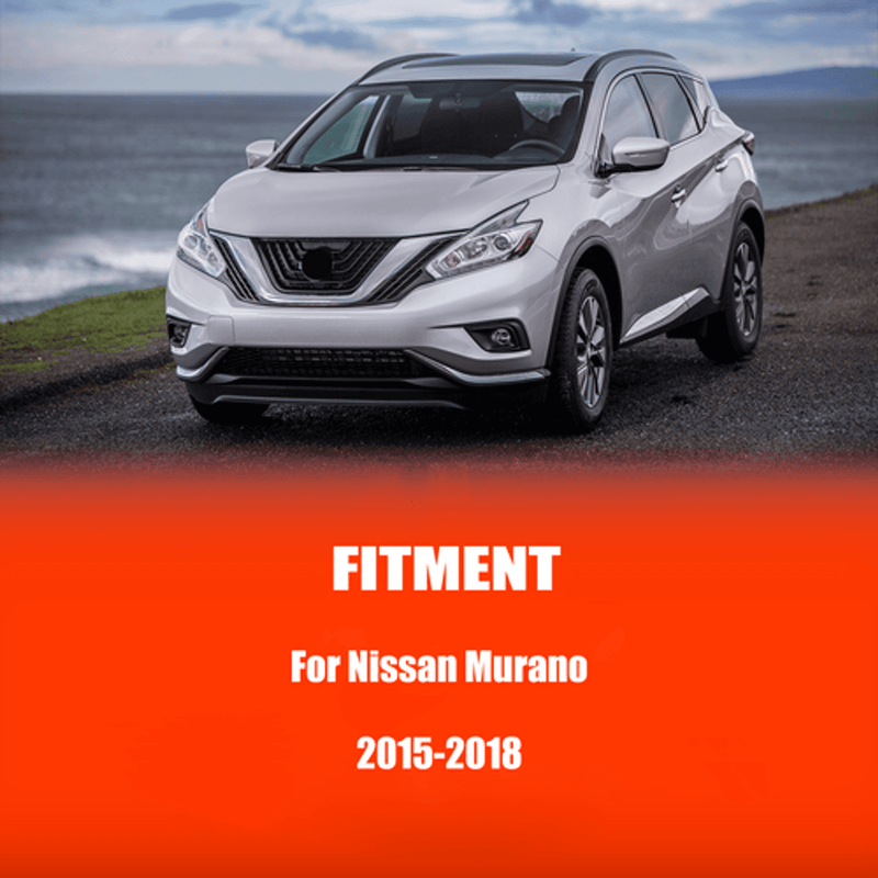 DURAFORCE For 2015-2018 Nissan Murano Fog Lights Lamps Pair Clear Lens w/Switch/Harness