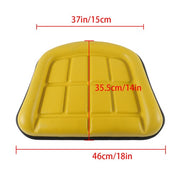 DURAFORCE New For John Deere 310 310A 310B 401 401B Backhoe Loader Yellow Seat Cushion Set