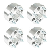 DURAFORCE Wheel Spacers For Honda 4x110 2" 74mm Hub Bore M10x1.25 Studs 4Pcs Silver