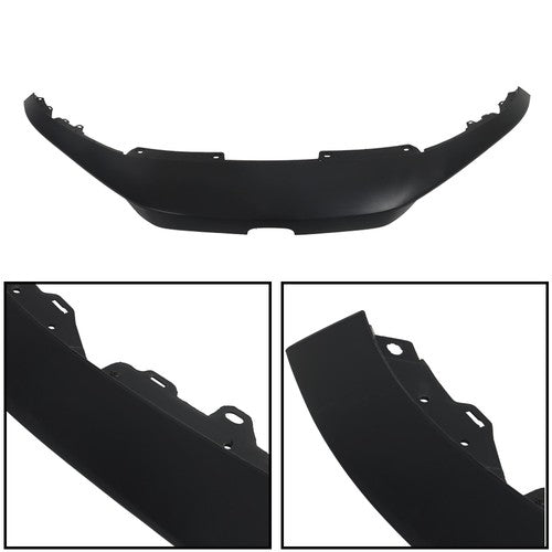 DURAFORCE Front Bumper Upper Grille Garnish Molding Cover Grill For Honda Civic 2022-2023