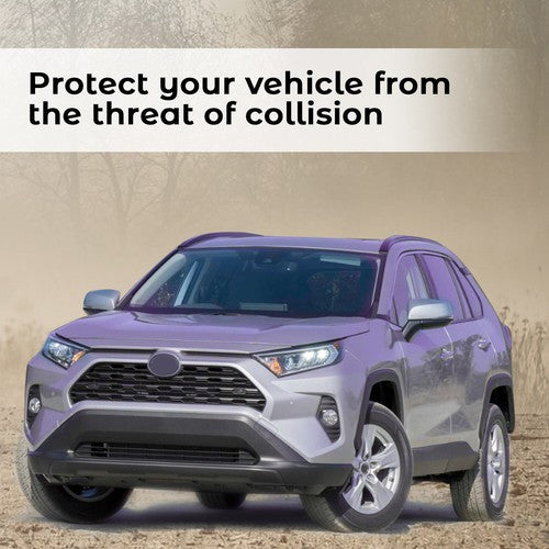 Front Rear Bumper Board Lower Valance Bar Guard for Toyota RAV4 2019 2023 2Pcs