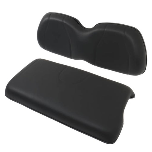 DURAFORCE For Club Car Precedent 2004-2011 Front Seat Cushion+Backrest Golf Cart Black NEW