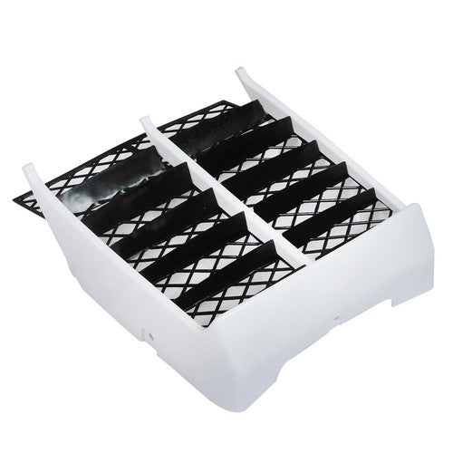 DURAFORCE For Yamaha Banshee 350 1987-2005 2006 Gas Tank Side Cover Grill Plastic White