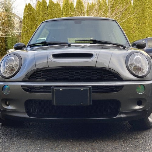 Honeycomb Mesh Front Grille Upper Lower For 2002 06 Mini Cooper S R50 R52 R53