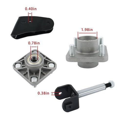 DURAFORCE Golf Cart Front End Repair Kit Fit For Club Car Precedent 2004+ Gas & Electric