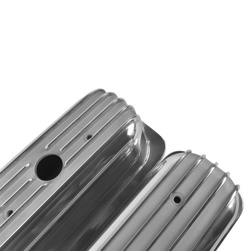 DURAFORCE Finned Aluminum Tall Valve Covers w/ Center Bolt for Chevy 5.0L & 5.7L 1987-1997