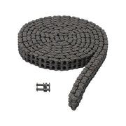 DURAFORCE #35-2 Duplex Roller Chain 10 Feet Heavy Duty Double Strand with 2 Master Links