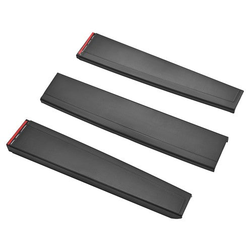Tailgate Molding Cap Top Protector Trim 3 Pieces for 2014-2019 Silverado Sierra