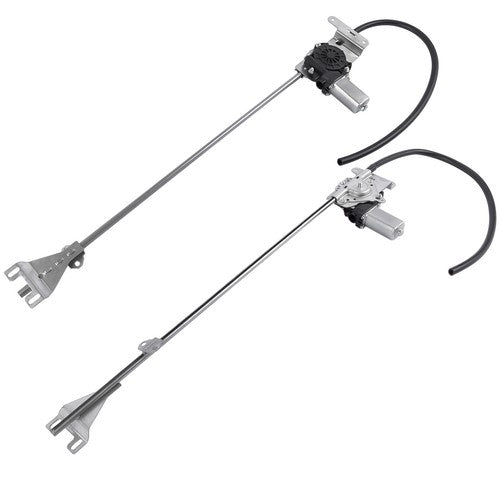 DURAFORCE Front Power Window Regulator Set For 1999-2011 Freightliner Argosy With Motor