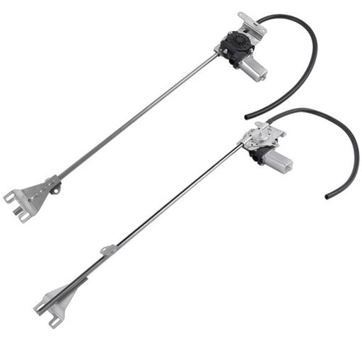 DURAFORCE Front Power Window Regulator Set For 1999-2011 Freightliner Argosy With Motor
