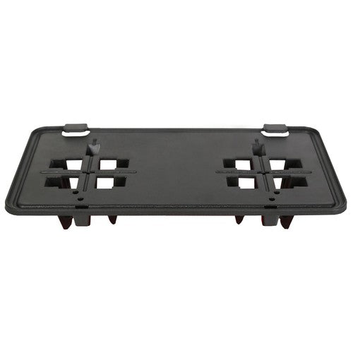 DURAFORCE Front Bumper License Plate Mounting Bracket Holder Cover For 2015-2017 Ford F150