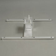 DURAFORCE 16" Stud Spacing Trailer Mount H-Mount Spare Tire Carrier 5-Lug Wheel, Aluminum