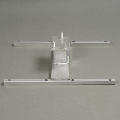 DURAFORCE 16" Stud Spacing Trailer Mount H-Mount Spare Tire Carrier 5-Lug Wheel, Aluminum
