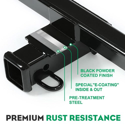 DURAFORCE Class 3 Trailer Tow Hitch Rear Bumper 2" Receiver For Toyota RAV4 19 20 21-23 24