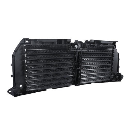 DURAFORCE Black Upper Radiator Grille Air Shutter Assembly W/Motor For Ford F150 2015-2017