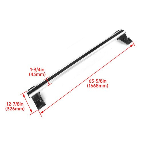 Roof Rack Cross Bars Set Luggage Carrier Factory Style for Hummer H2 2003-2009
