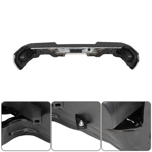 DURAFORCE W/ Vent And Sensor Hole Auto Rear Bumper Metal For Chevrolet 2019-2023 &GMC NEW