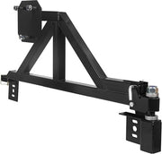 DURAFORCE Black Spare Tire Carrier For 2003-2009 HUMMER H2 Rack w/ Drop-down Option Rear