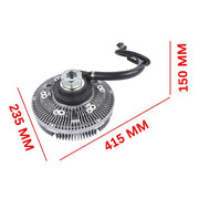 DURAFORCE For Freightliner Cummins ISB ISL ISC Fan Clutch Silver 9804023A 9904088 9904023