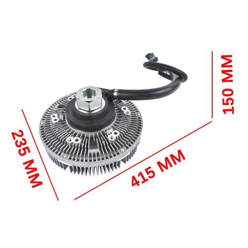 DURAFORCE For Freightliner Cummins ISB ISL ISC Fan Clutch Silver 9804023A 9904088 9904023
