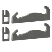 DURAFORCE Quick Tach Bracket Quick Attach For the Cat Fusion coupler Loader mounts w/ Shim